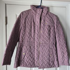 Cole Haan Light Pink Purple puffer Sz M NWT